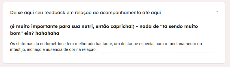 Depoimento 13 de paciente da Carolina Mota, print original
