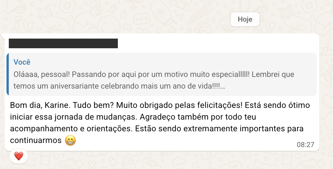 Importância do acompanhamento e das orientações