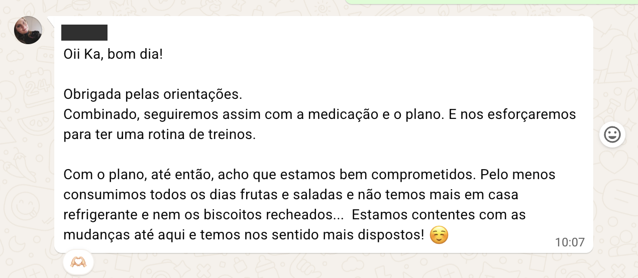 Mudanças de hábitos e maior disposição