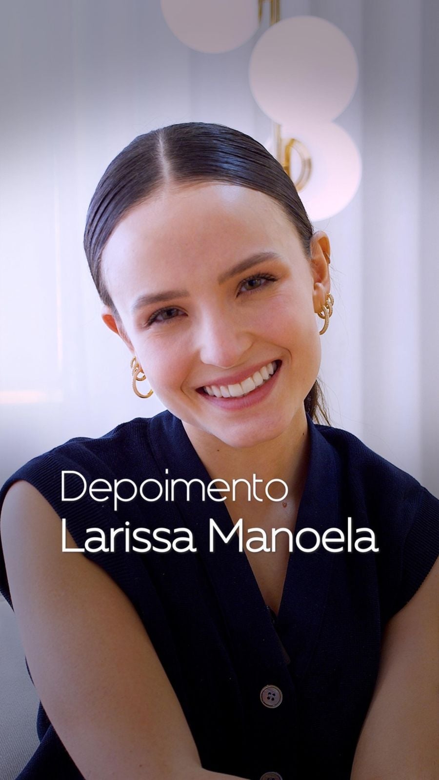 Depoimento de Larissa Manoela