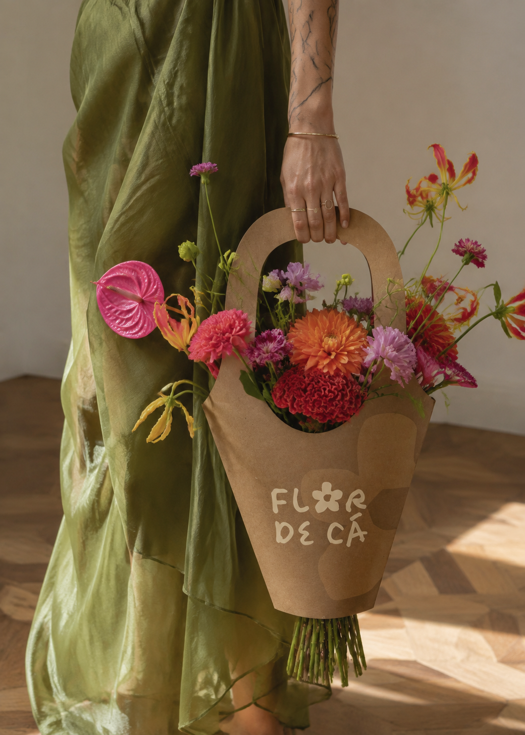 Capa do projeto Flor de Cá