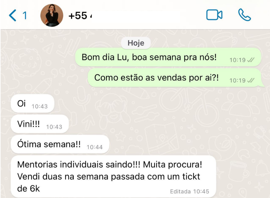 Depoimento de aluno do Funil de 1 Dia