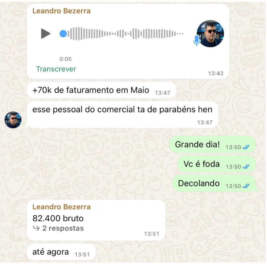 Depoimento de aluno do Funil de 1 Dia