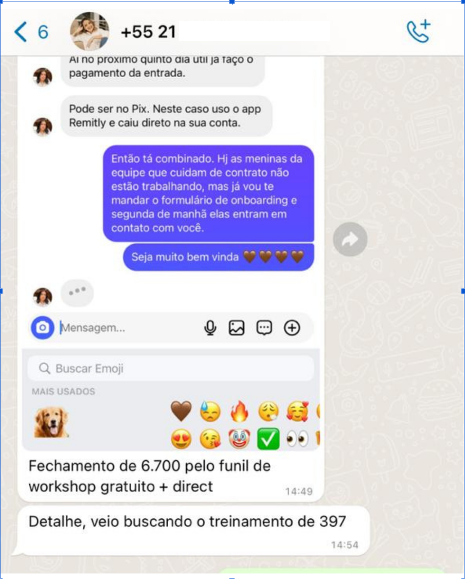 Depoimento de aluno do Funil de 1 Dia