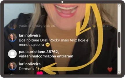 Depoimento de aluna do DermaFix