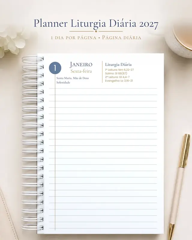 Planner no formato 1 dia por página