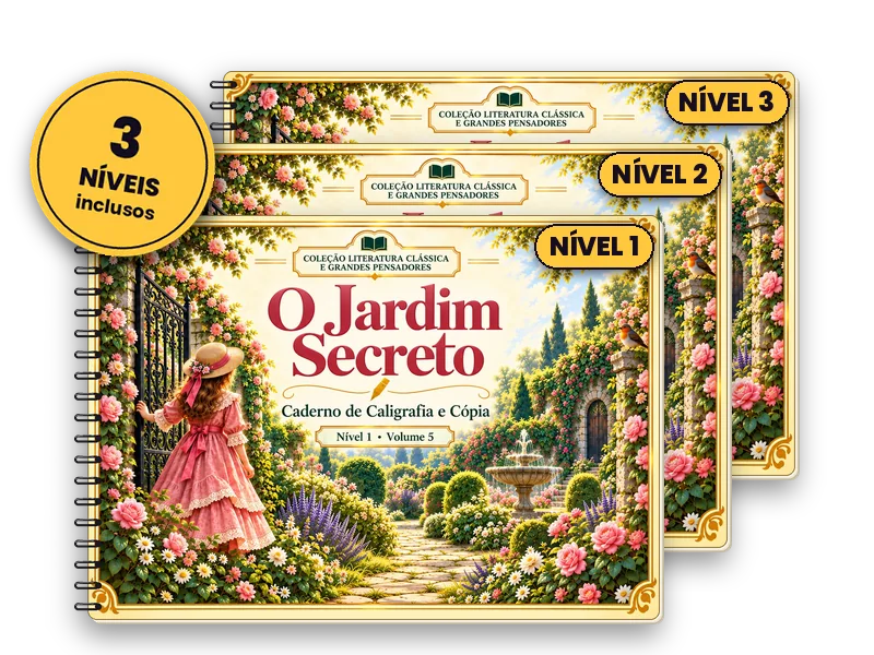 Caligrafia · Livro 5 · O Jardim Secreto