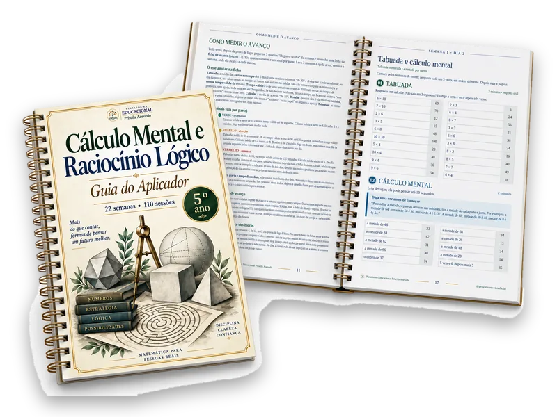 Por dentro: Cálculo Mental e Raciocínio Lógico · 1º ao 9º ano