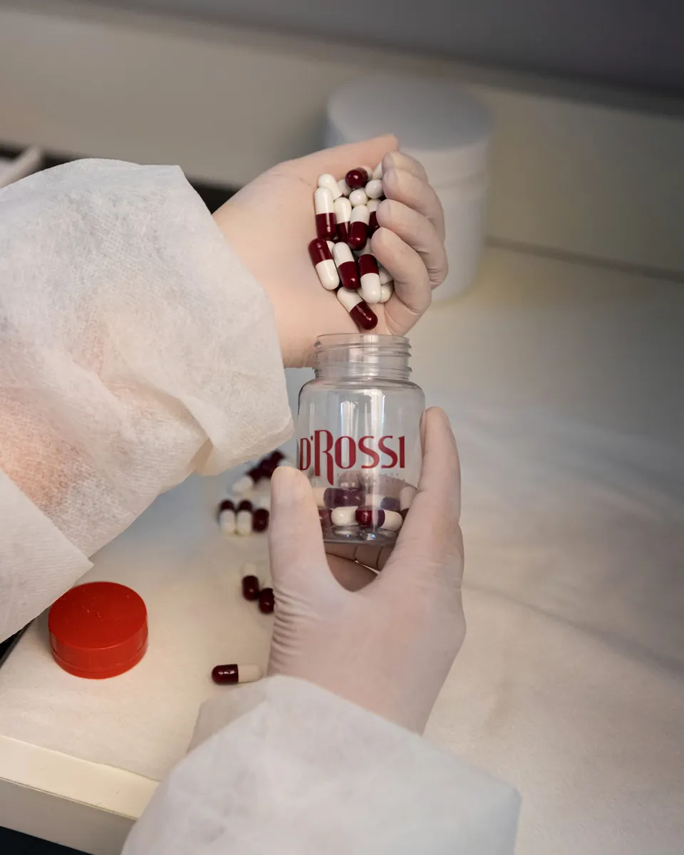 Produto finalizado da D'Rossi