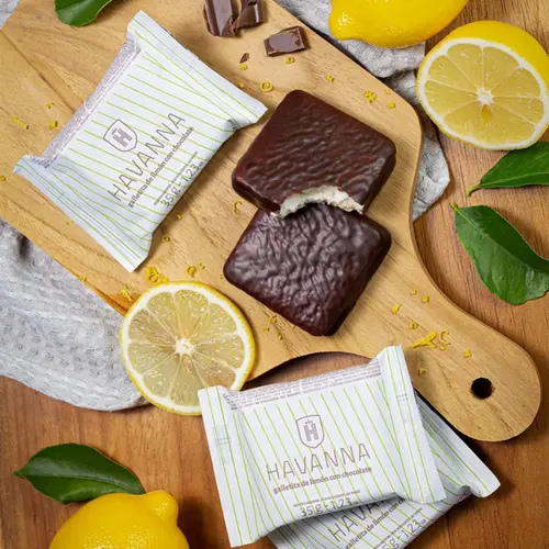 Galletitas Havanna com chocolate