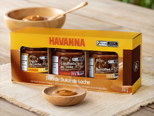 Kit Trio de Doce de Leite Havanna