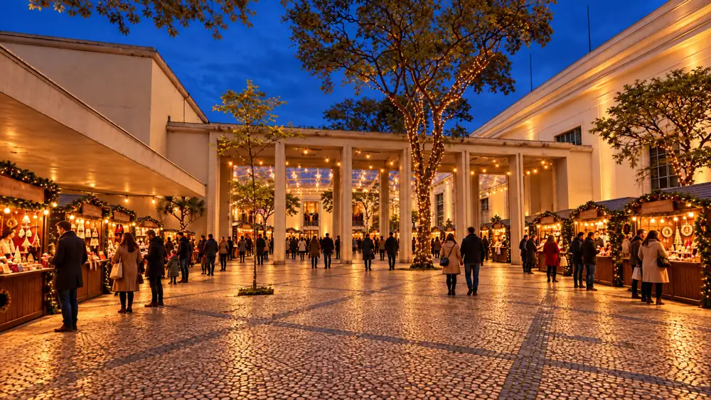 Feira Natalina e Villa de Patrocinadores · imagem conceitual 2026