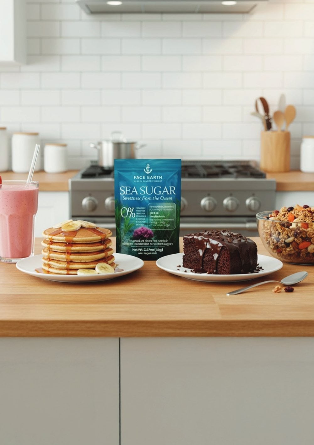 Dishes sweetened with Sea Sugar