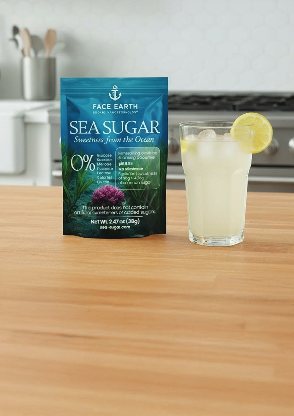 Classic Lemonade made with Sea Sugar