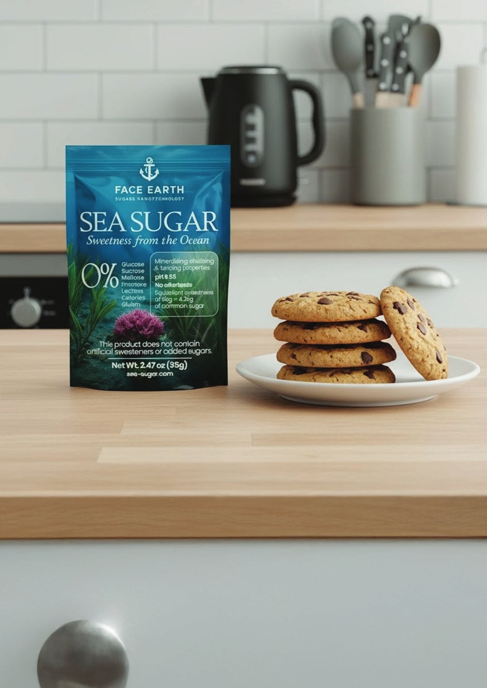 Oatmeal Cookies made with Sea Sugar