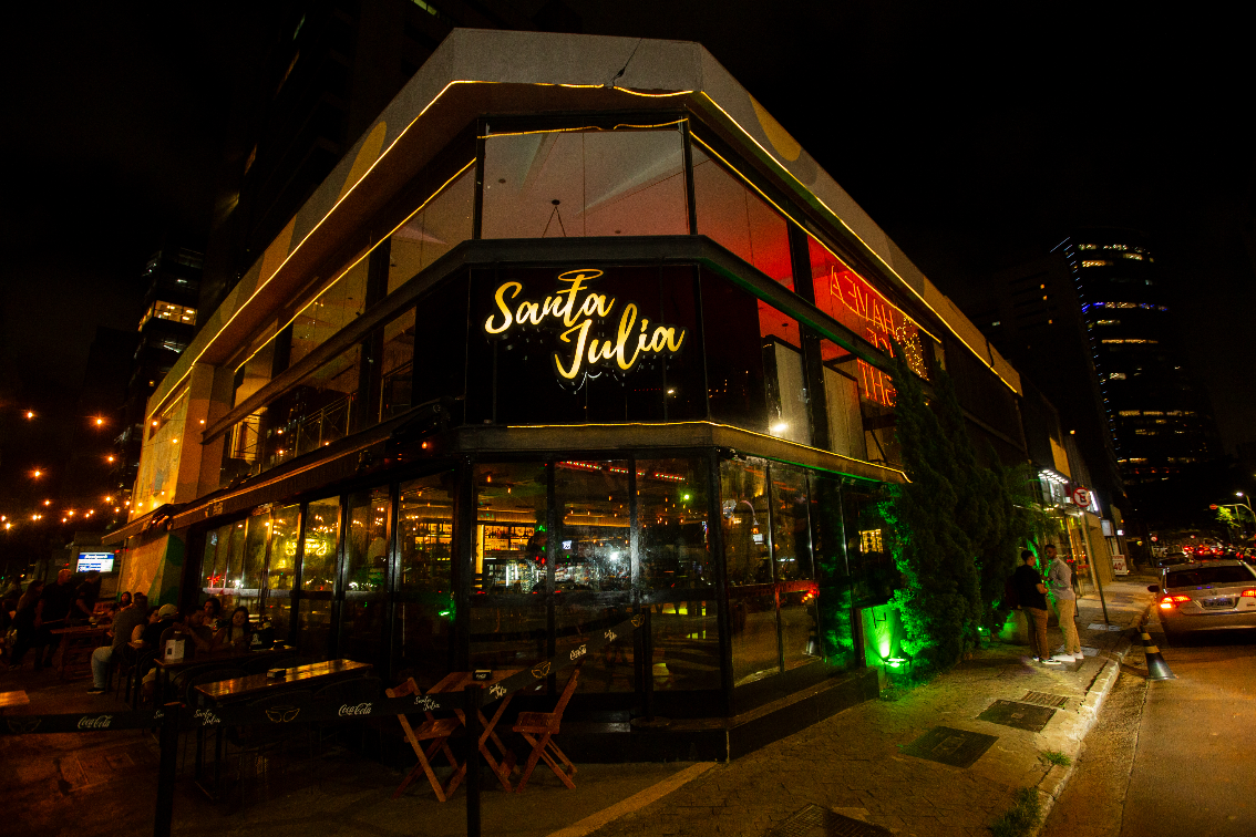 Serviço de alimentação do Bar Santa Julia