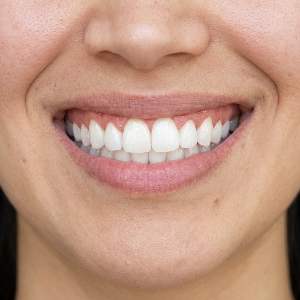 Sorriso depois do alinhador invisível