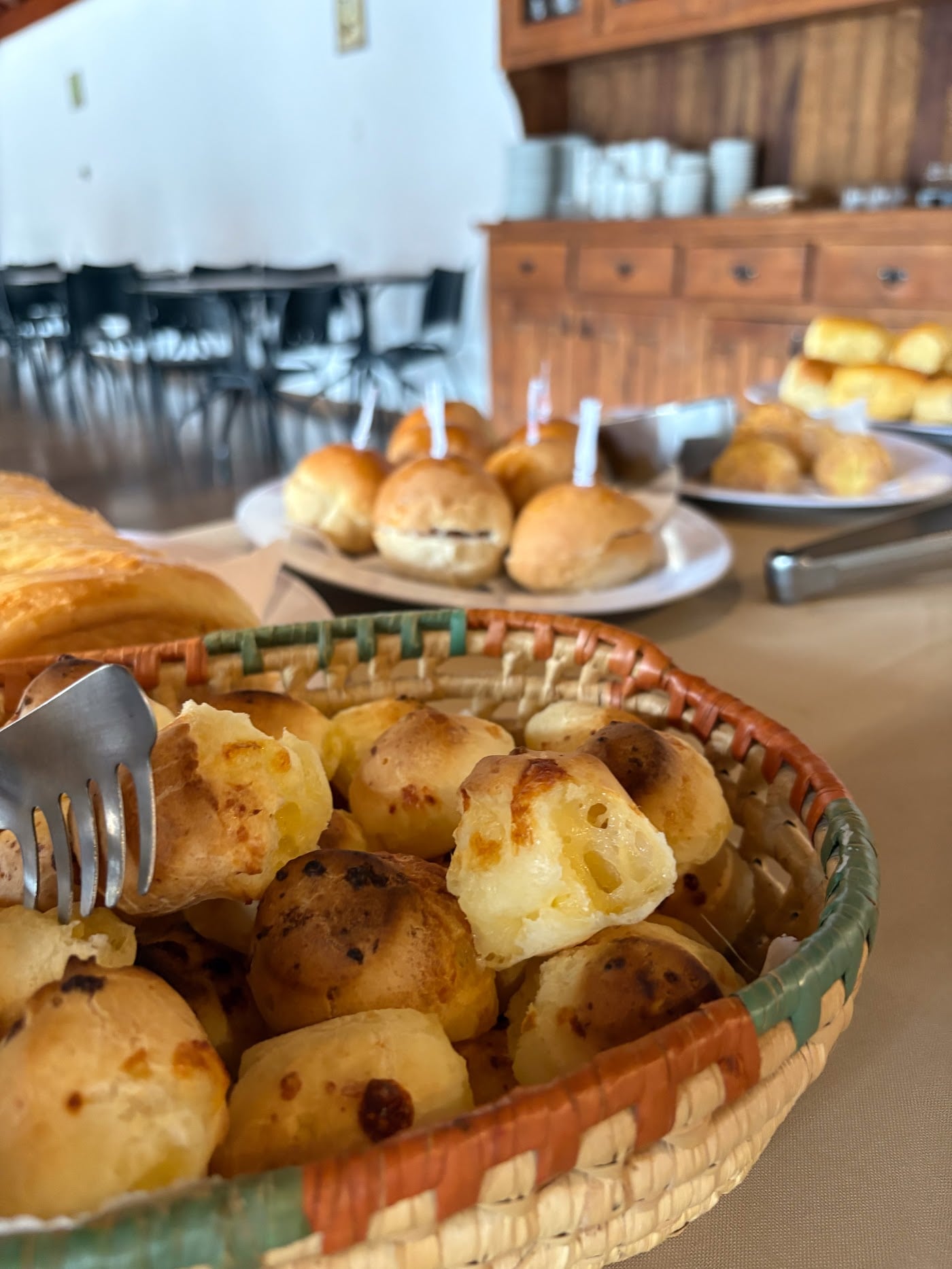 Café da manhã do Recanto da Cascata