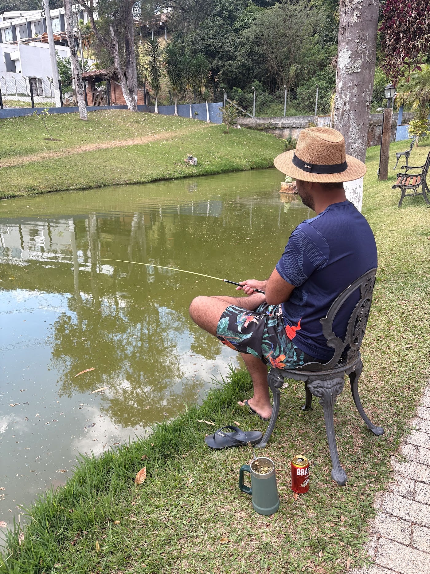 Lago para pesca
