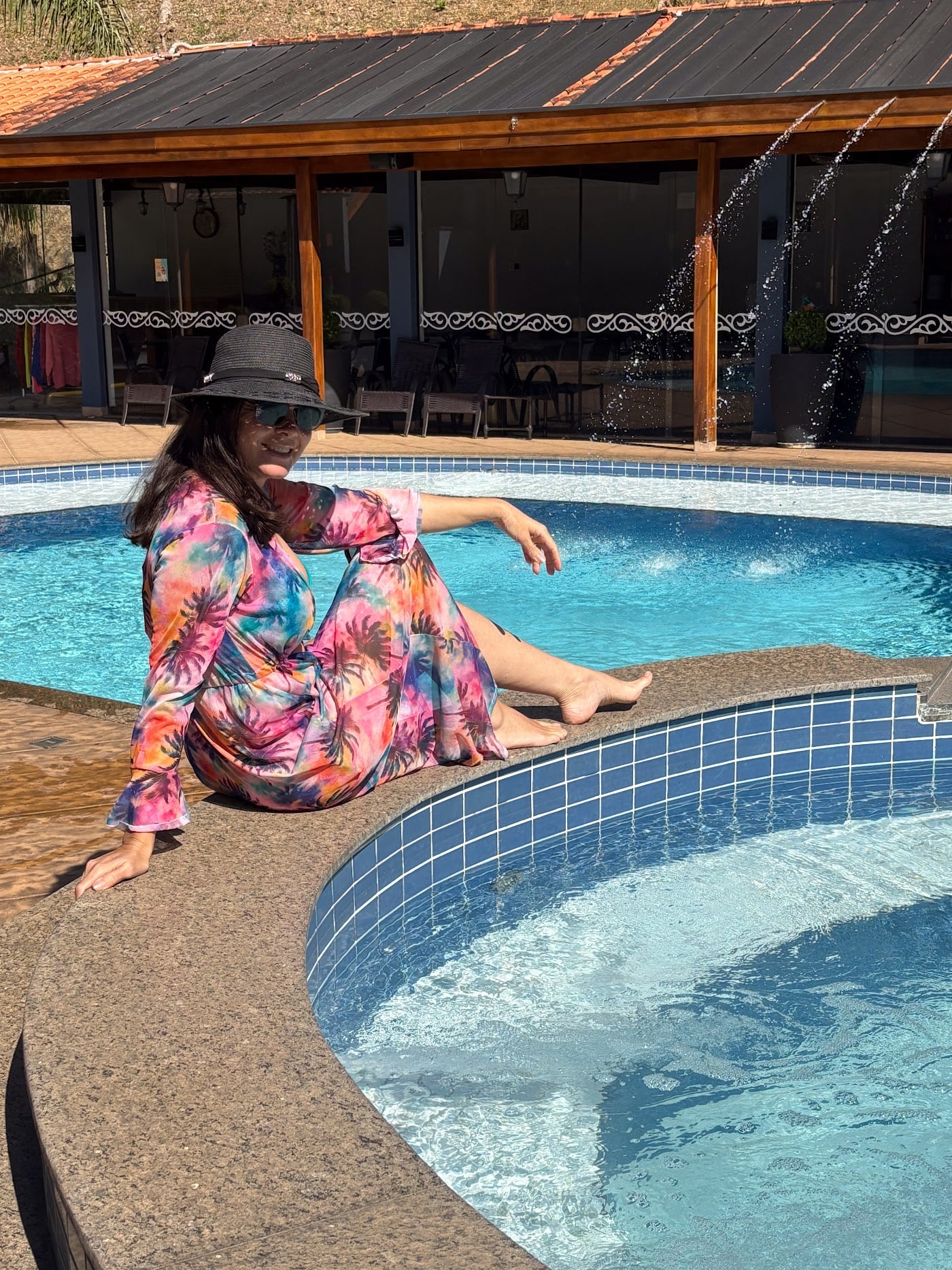 Dias de sol na piscina