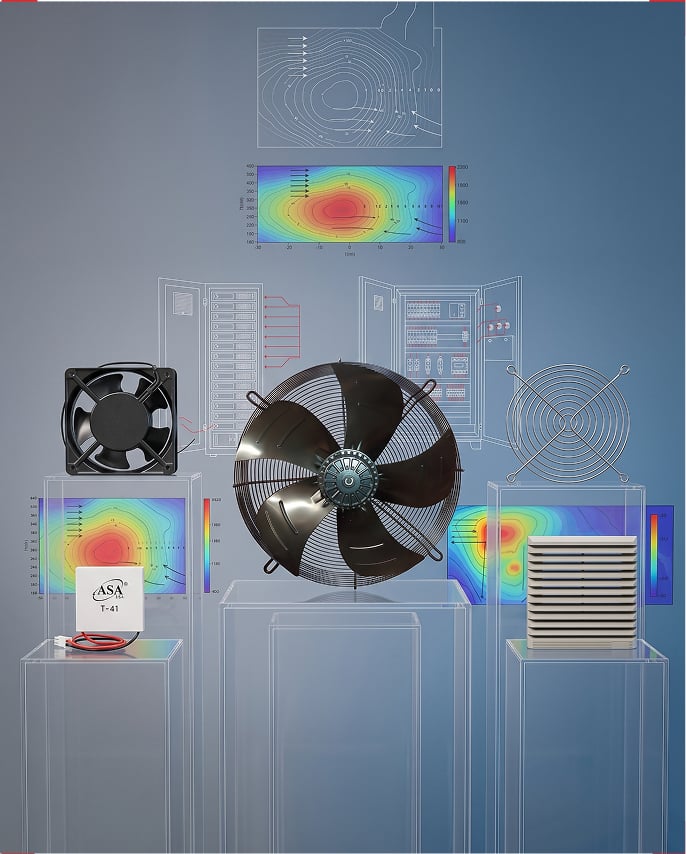Equipe técnica ou linha de produtos ASA FAN