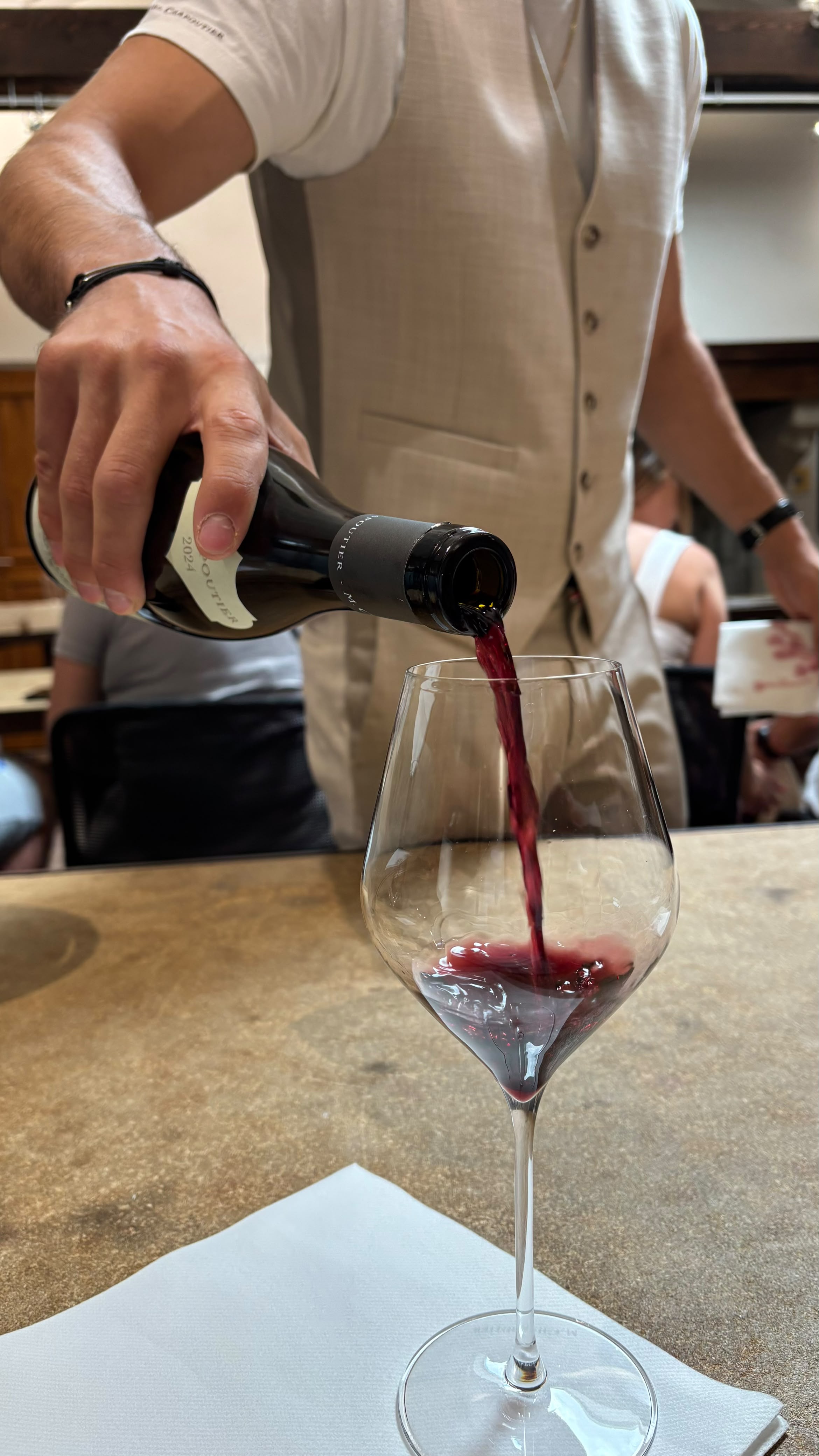 Degustação de vinho em Tournon