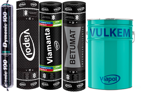 Dymonic 100, Viamanta, Betumat e Vulkem