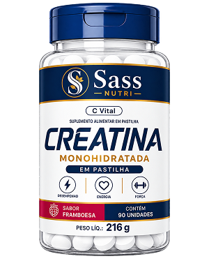 Creatina mastigável Sass Nutri