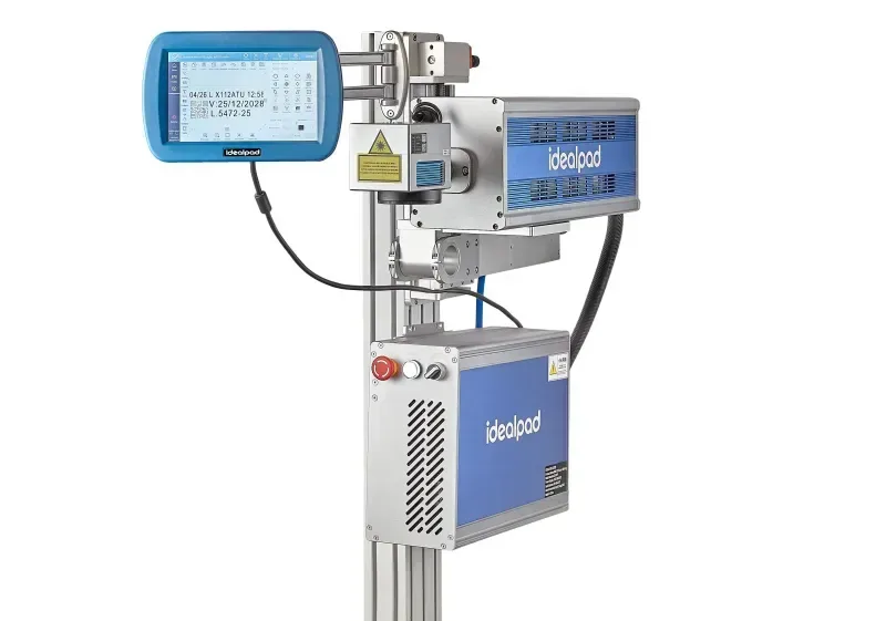 Equipamento de marcação a laser Idealpad com painel touch