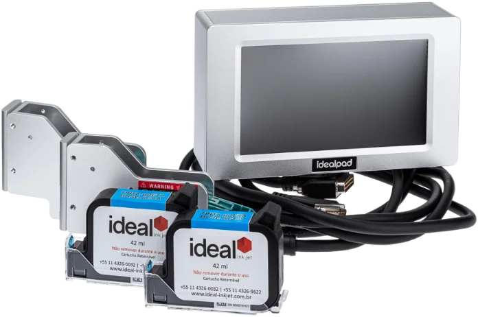 Codificadora TIJ Idealpad com cartuchos Ideal