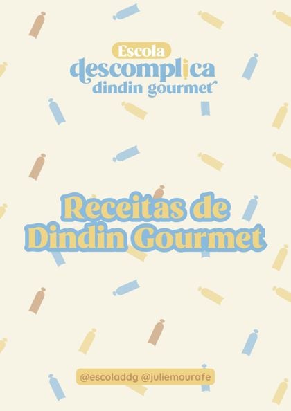 Capa do ebook Receitas de Dindin Gourmet