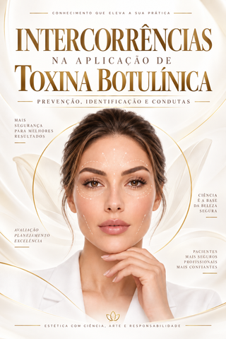 Capa do bônus Intercorrências na aplicação de toxina botulínica.