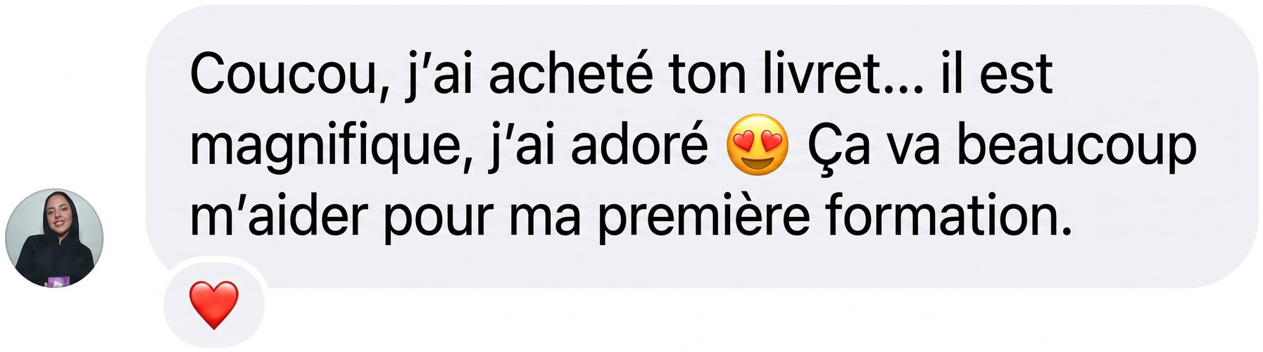 Avis d’une stagiaire
