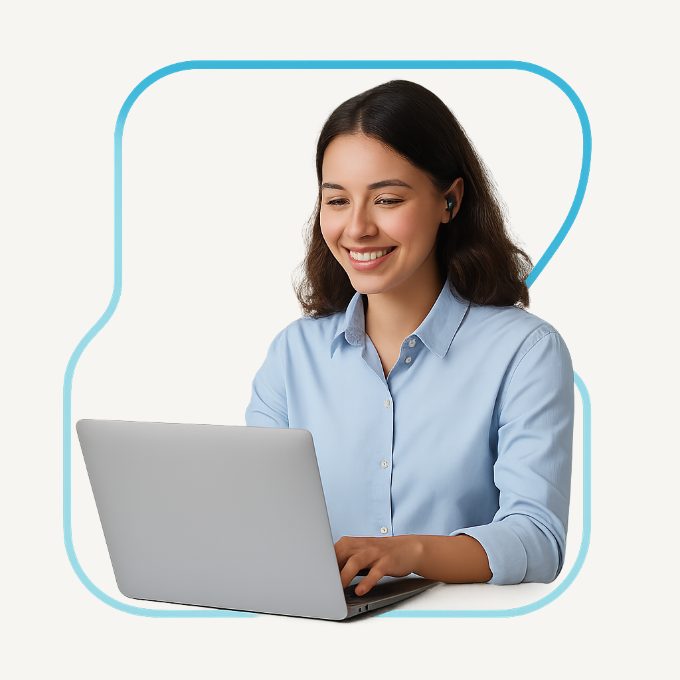 Paciente em consulta online pelo celular