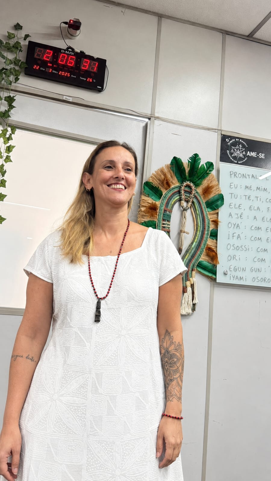 Ìyá Karen, responsável pelos cursos do TUCA