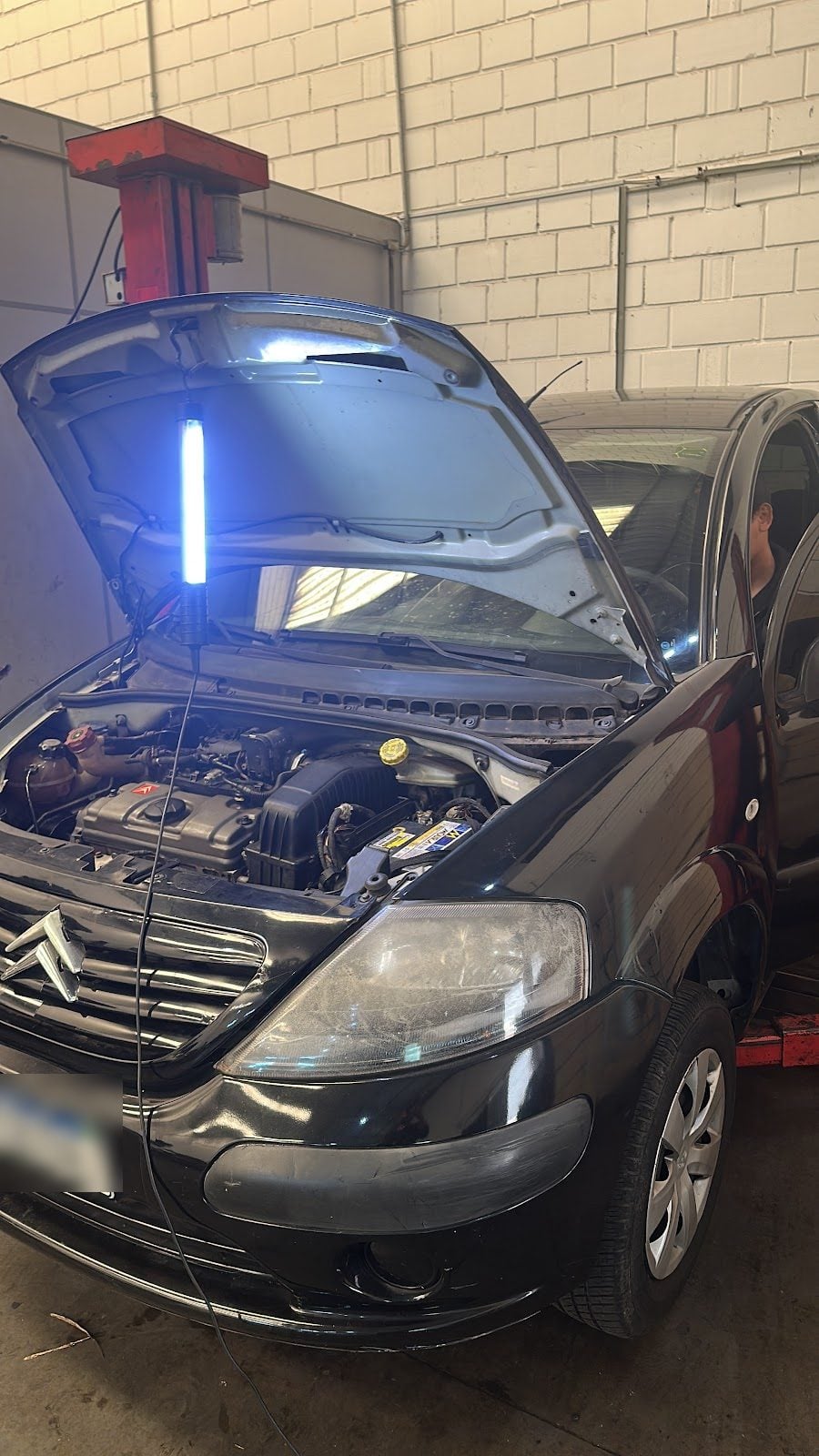 Citroën C3 em manutenção na Auto Service
