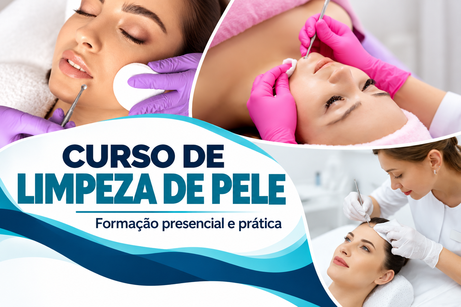 Curso de Limpeza de Pele na Life Cursos em BH: formação presencial e prática