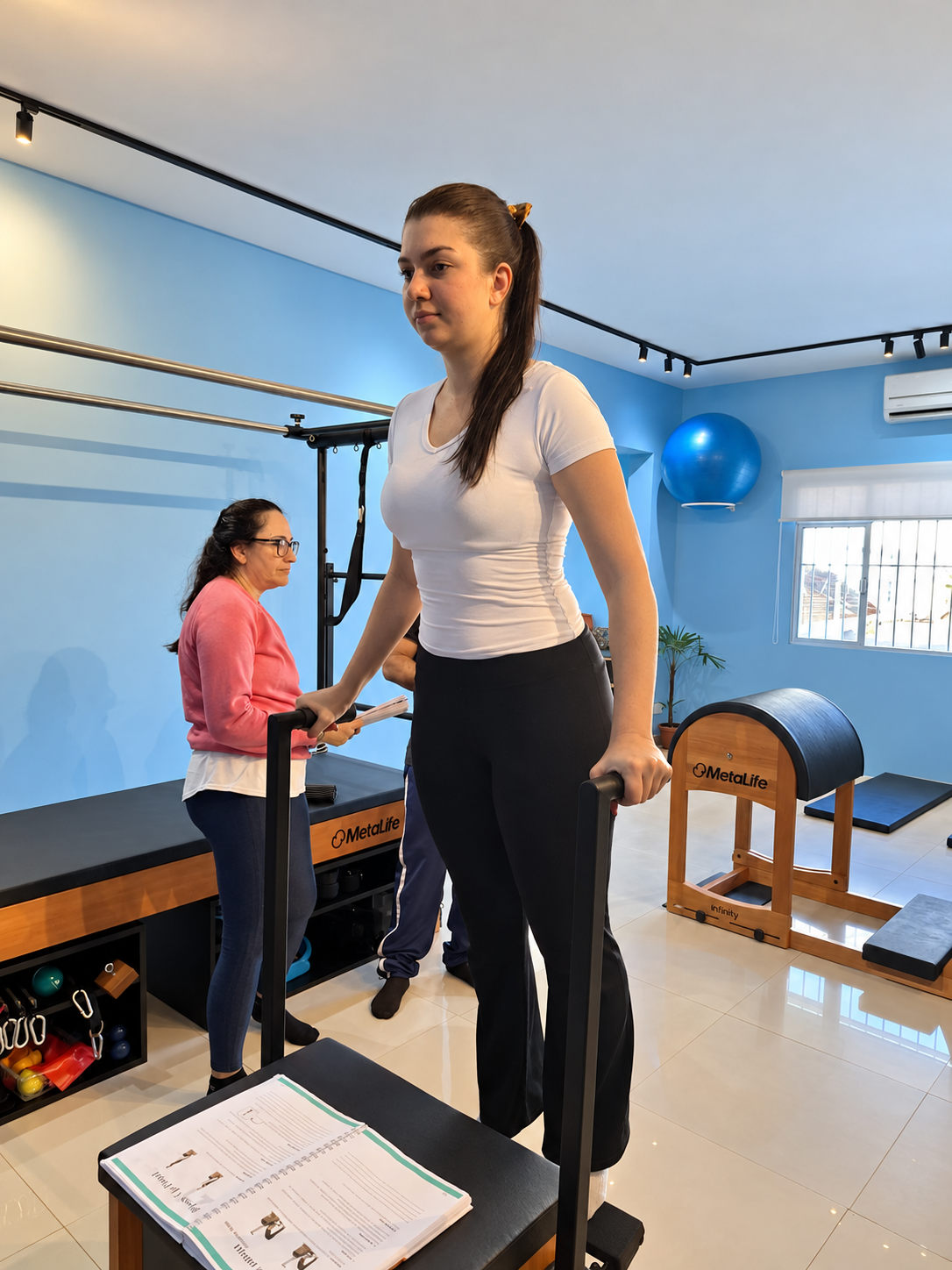 Turma da Formação Profissional em Pilates do Aprilis Cursos, Zona Leste de São Paulo