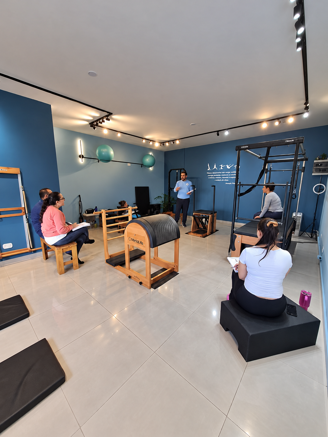 Turma da Formação Profissional em Pilates do Aprilis Cursos, Zona Leste de São Paulo
