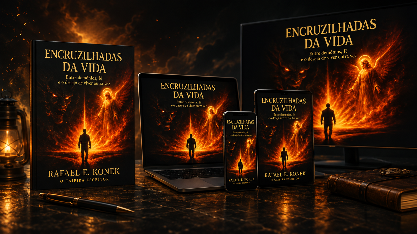 Encruzilhadas da Vida — Volume 004 da Maratona dos 100 Livros, de Rafael Edson Konek
