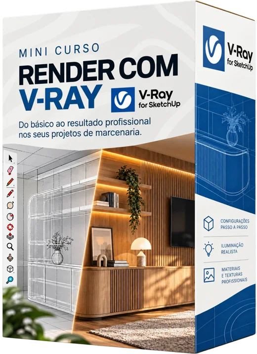 Mini curso Render com V-Ray para SketchUp