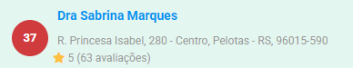 Registro da 37ª posição na consulta analisada