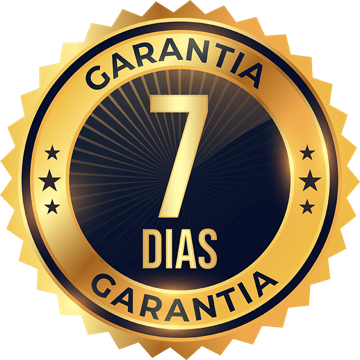 Selo de garantia de 7 dias