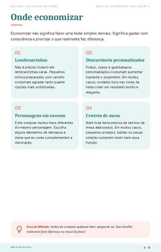 Páginas dos guias
