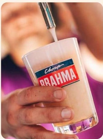 Chopp servido na casa