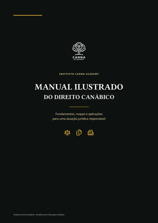 Capa do Manual Ilustrado do Direito Canábico