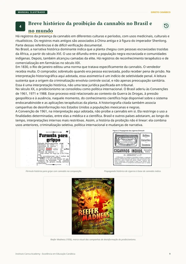 Breve histórico da proibição no Brasil e no mundo