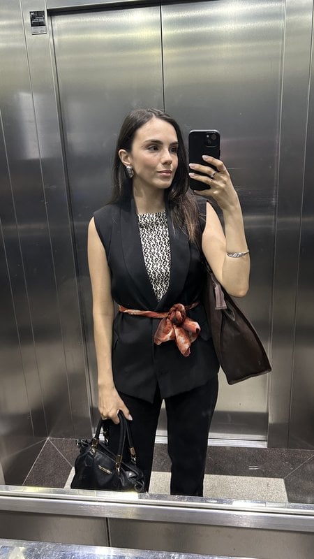 Look elegante para o trabalho