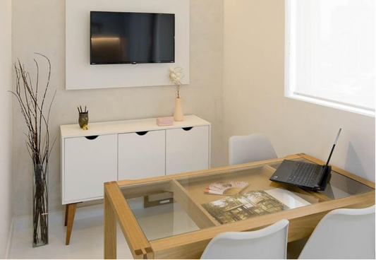 Sala de atendimento da Clínica Naka Ido Odontologia