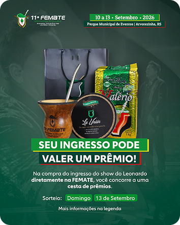 Femate - Seu ingresso pode valer um prêmio